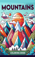 Mountains Coloring Book
