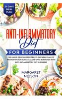 Anti-Inflammatory Diet for Beginners: 500 Easy & Delicious Recipes - 21-Day Meal Plan - 15 Proven Tips for Success - Lose up to 30 Pounds with Anti-Inflammatory Diet in 3 Weeks