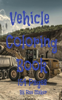 Vehicle Coloring Book