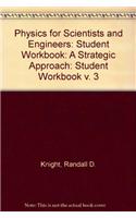 Student Workbook for Physics for Scientists and Engineers: A Strategic Approach Vol 3 (Chs 20-25)(English)