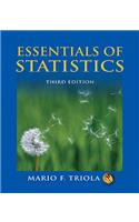 Essentials of Statistics Value Pack (Includes Mymathlab/Mystatlab Student Access Kit & Statistics Study )