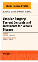 Vascular Surgery: Current Concepts and Treatments for Venous Disease, An Issue of Surgical Clinics