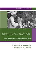 Defining a Nation