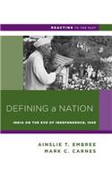 Defining a Nation