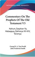 Commentary On The Prophets Of The Old Testament V3