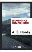 Elements of Quaternions
