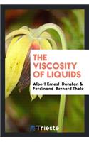 The Viscosity of Liquids