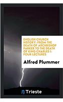 English Church History