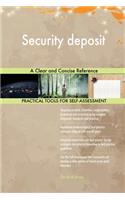 Security deposit A Clear and Concise Reference