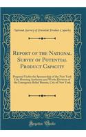 Report of the National Survey of Potential Product Capacity: Prepared Under the Sponsorship of the New York City Housing Authority and Works Division of the Emergency Relief Bureau, City of New York (Classic Reprint)