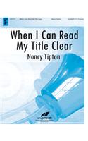 When I Can Read My Title Clear
