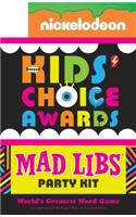 Nickelodeon Kids' Choice Awards Mad Libs Party Kit