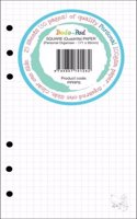 25 Sheets Dodo Personal Squared/Clear 100gsm Clairfontaine-Style Rule Paper PPRPS