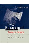 Stage Management Forms & Formats