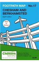 Footpath Map No. 17 Chesham and Berkhamsted