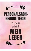 Personalsachbearbeiterin: DIN A5 - 120 Seiten Punkteraster - Kalender - Notizbuch - Notizblock - Block - Terminkalender - Abschied - Abschiedsgeschenk - Ruhestand - Arbeitsko