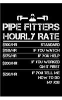 Pipe Fitters Hourly Rate
