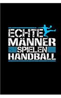 Echte Männer Spielen Handball