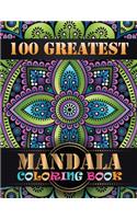 100 Greatest Mandala Coloring Book