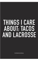 Things I Care About