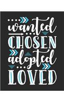 Wanted Chosen Adopted Loved