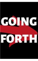 Going Forth: Blank Lined Journal Gift