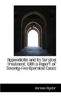 Appendicitis and Its Surgical Treatment