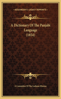 A Dictionary Of The Panjabi Language (1854)