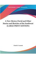 A New Mexico David and Other Stories and Sketches of the Southwest (LARGE PRINT EDITION): (English)