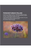 Personstubbar-Finland: Arkitektstubbar-Finland, Forskarstubbar-Finland, Forfattarstubbar-Finland, Historiepersonstubbar-Finland(Swedish)
