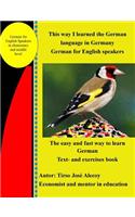 This way I learned the German language in Germany: German for English speakers Text- and exercises book(English)