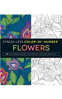 Stress Less Color-By-Number Flowers