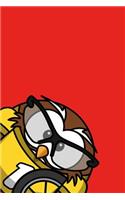Peek A Cyclist Owl