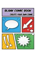 Blank Comic Book