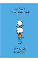 My sons notepad: Boys journal notebook notepad lined paper