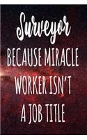 Surveyor Because Miracle Worker Isn't A Job Title
