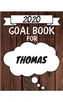2020 Goal Planner For Thomas