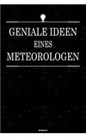 Geniale Ideen eines Meteorologen Notizbuch