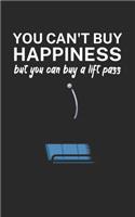 You cant buy happiness but you can buy a lift pass