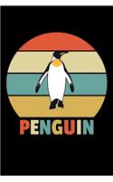 Penguin: Music Journal For Recording Notes Of Songs Or To Use As A Music Notebook For Retro Penguin Lovers, Zoo Animal Fans And Cute Bird Enthusiasts (6 x 9;