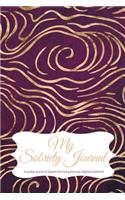 My Sobriety Journal: A Guided Journal to Support Recovery from any Addictive Behavior Vivid purple with gold swirls(4 Responsible Recovery Elegant Gold)