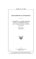 Developments in Afghanistan