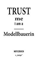 Notizbuch für Modellbauerin