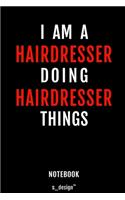 Notebook for Hairdressers / Hairdresser
