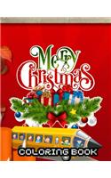 Merry Christmas coloring book: An Adult Coloring Book with Fun, Easy, and Relaxing Designs Paperback