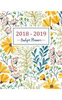 Budget Planner 2018 - 2019: Daily Weekly & Monthly 2018 - 2019 Calendar Expense Tracker Organizer, Budget Planner and Financial Planner Workbook ( Bill Tracker, Expense Tracker