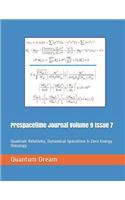 Prespacetime Journal Volume 9 Issue 7