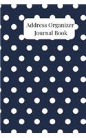 Address Organizer Journal Book