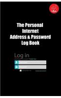 The Personal Internet Address & Password Log Book