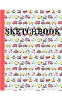 Sketchbook: Blank Paper for Drawing, Doodling or Sketching (8.5 x 11) 120 Pages